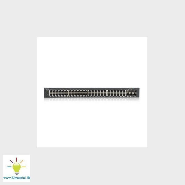 ZyXEL Switch GS1920-48v2 NebulaFlex Hybrid Smart switch 48 GBE porte +4 combo porte