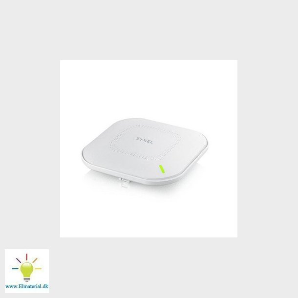 ZYXEL WIFI 6 AP WAX510D, 802.11ax 2x2 Dual Antenna uden Power Adaptor, med 1 r Nebula Pro licens