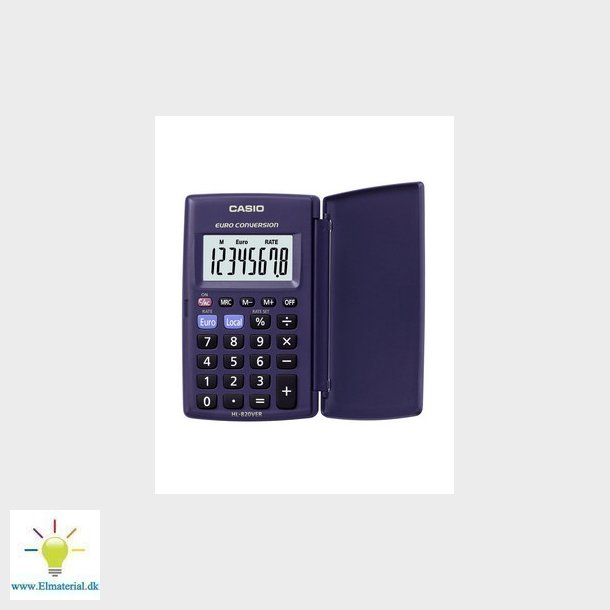 Lommeregner Casio HL-820VER 8 cifre