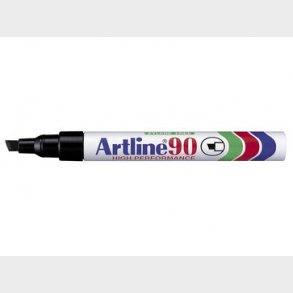 Marker Artline 90 permanent sort 2-5mm