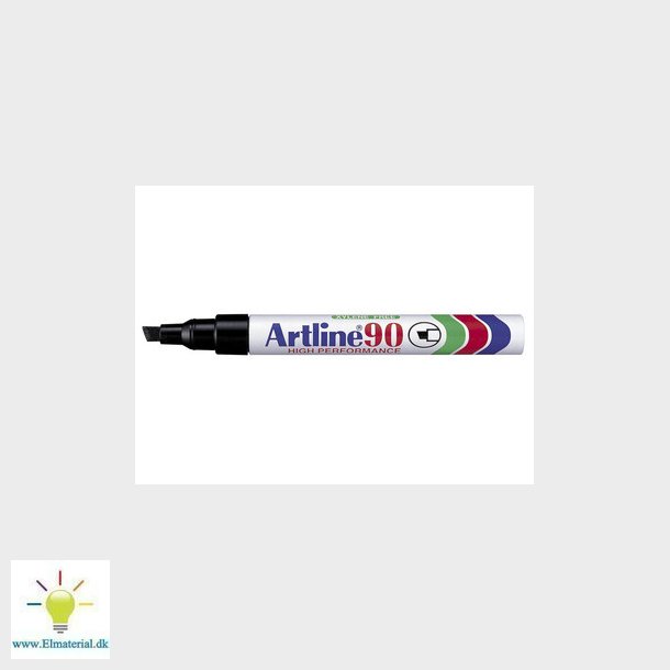 Marker Artline 90 permanent sort 2-5mm