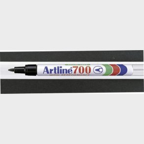 Marker Artline 700 permanent sort 0,7mm
