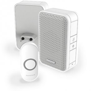 DC311NP2 Trdls Drklokke kit Plug-in 230V 150 meter 4 toner hvid