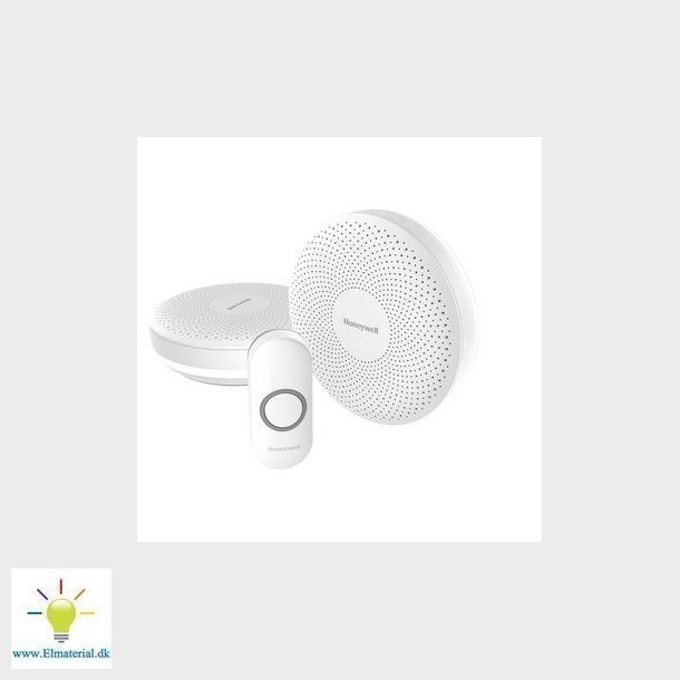 DCR313N Trdls Drklokke LED rund hvid