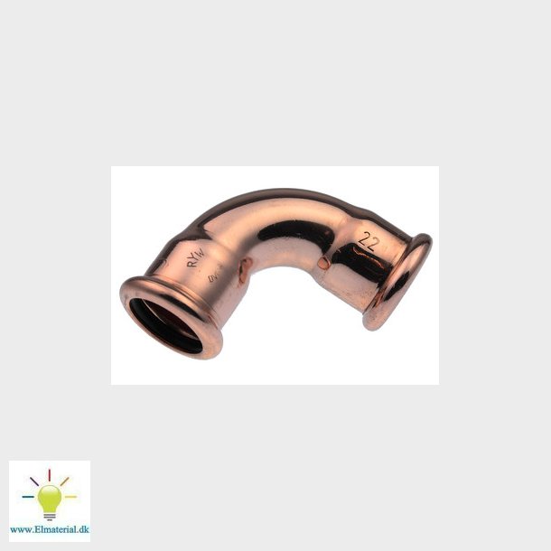 Bjning VSH 90&deg; muffe/muffe 18 mm CU