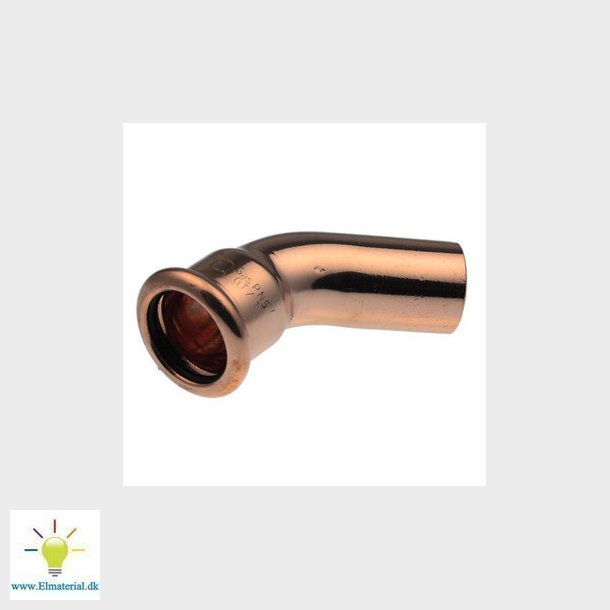 Bjning VSH 45&deg; muffe/nippel 18 mm CU