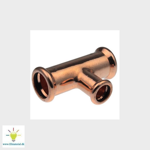 Tee VSH muffe/muffe/muffe 18X15X15 mm CU