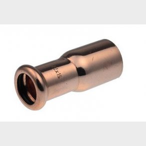 Reduktion VSH nippel/muffe 18X15 mm CU