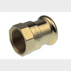 Overgang VSH muffe/muffe 15 mm X 1/2 CU