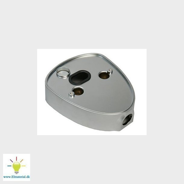 Detektor sokkel for kabel indfring fra siden, D-TECT