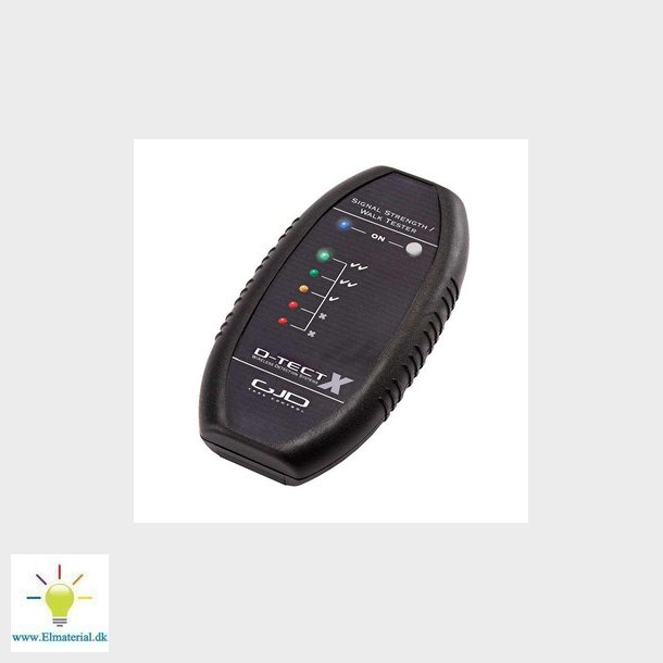 Tr�dl�s signalstyrke tester, D-TECT X