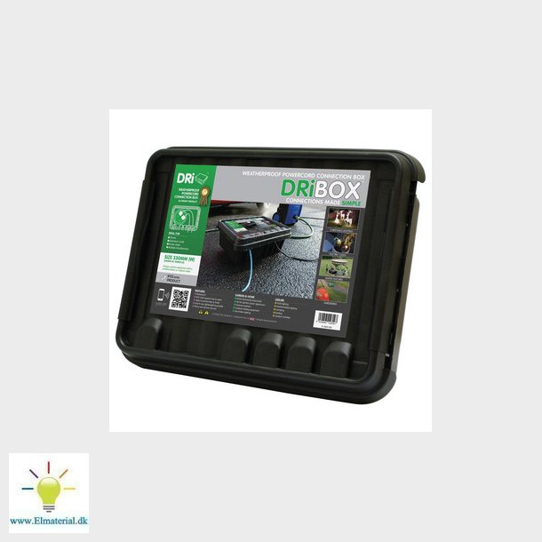 DRiBOX 330 Large IP55 sort