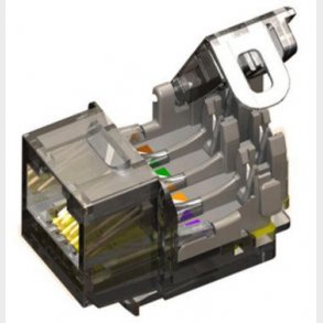 Modular jack KAT6 RJ45 (pakke a 12) tool-free UTP