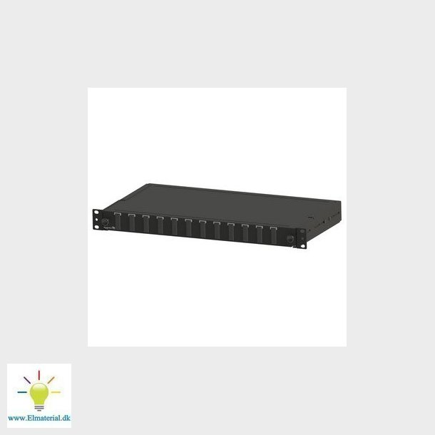 Fiberbox for 12 X SC DupleX 1HE sort