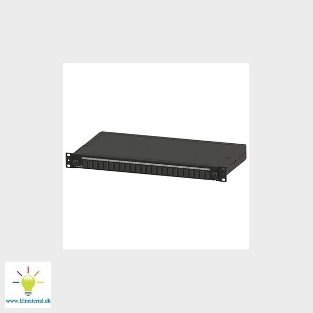 Fiberbox for 24 X LC/MTRJ/SimpleX-SC 1HE sort