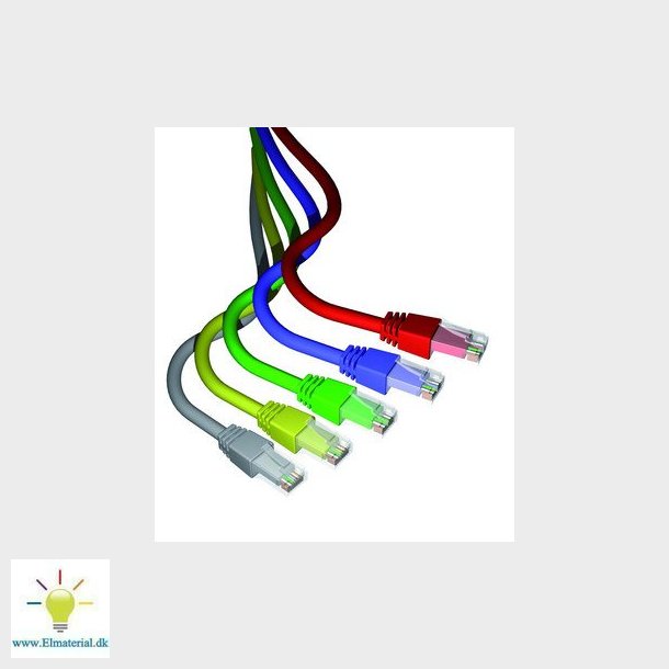 Patchkabel KAT6 UTP 3m LSZH gr