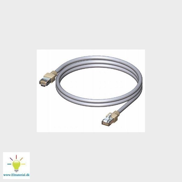 Patchkabel KAT5E UTP 1m LSZH gr