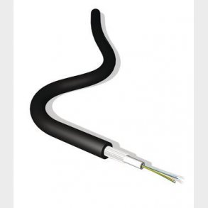 Fiberkabel Unitube 12XOM2 multilode LSF / OH IEC 332.1 - Euro Class Eca svart