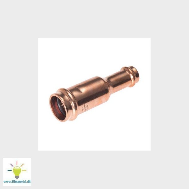 Conex Banninger >B< MaxiPro reduktionsmuffe lang 58" x 38" kobber