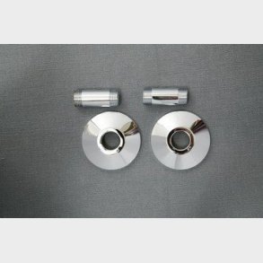 Tilslutningss�t str�mberg 57 mm krom