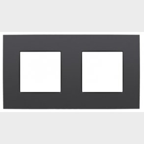 Dobbelt ramme med 71 mm centerafstand Intense anthracite