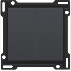 Tangent, dobbelt, antracit