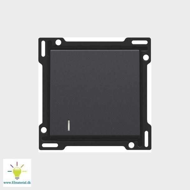 Tangent, enkelt, med linse, antracit