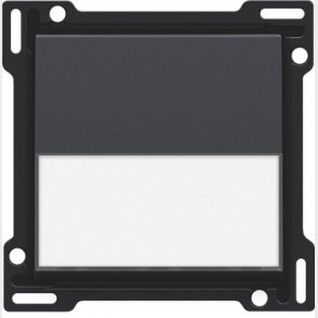 Tangent, enkelt, med tekstfelt, antracit