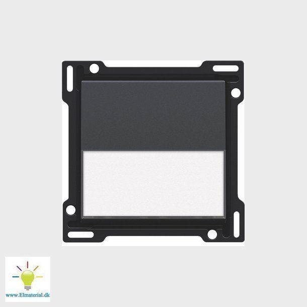 Tangent, enkelt, med tekstfelt, antracit