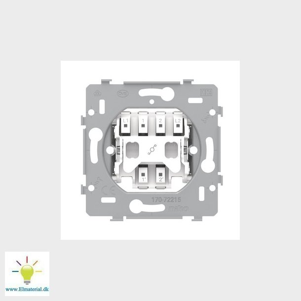 2-polet korrespondance-afbryder, 10 A/250 Vac