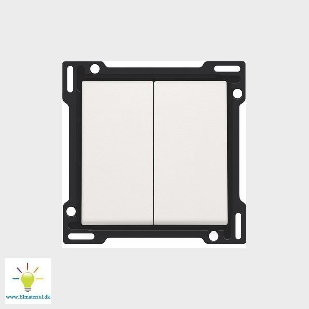 Tangent, dobbelt, hvid