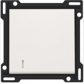 Tangent, enkelt, m linse, white