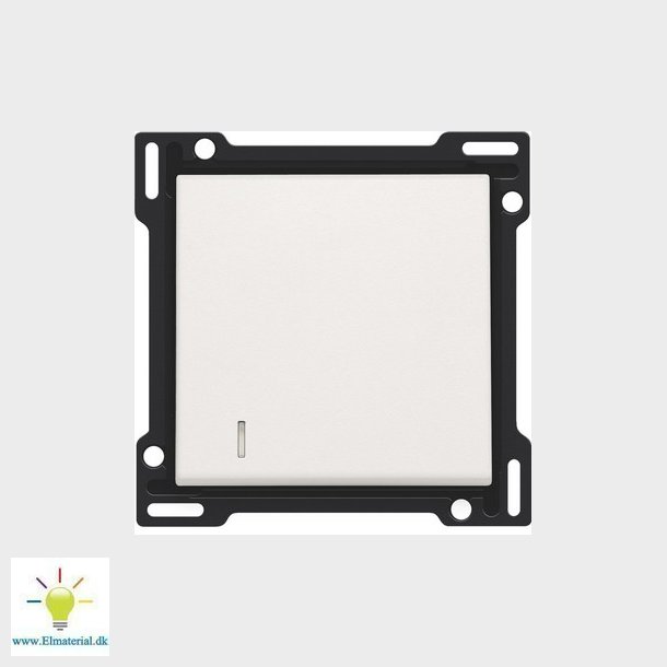 Tangent, enkelt, m linse, white