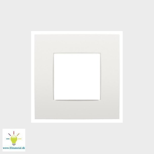 Enkelt ramme Intense white