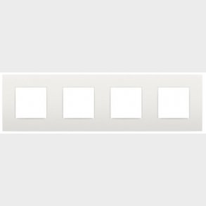 Ramme 4-modul, Niko Intense, white
