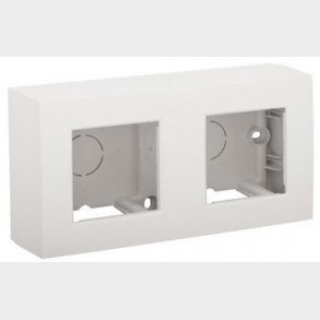 Indsats 2-modul, hvid