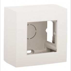 Indsats 1-modul, hvid