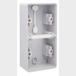 Underlag 2-modul, lodret, IP55, gr�