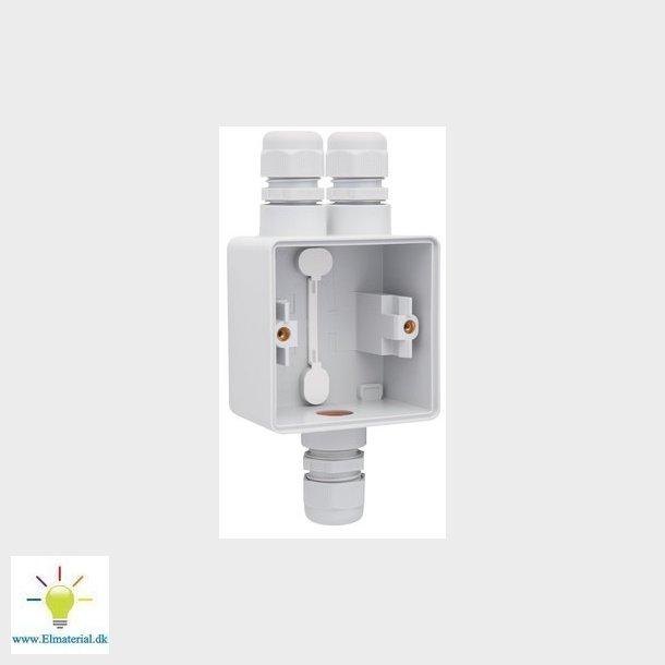 Underlag 1-modul, 3x M20, IP55, gr