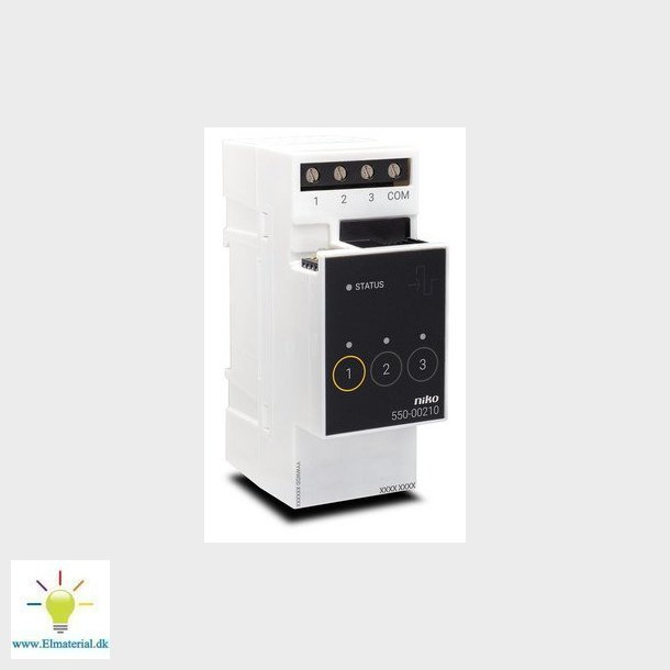 Digitalt potentialefrit inputmodul til Niko Home Central