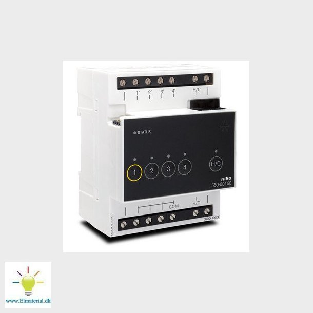 Opvarmnings- eller klingsmodul til Niko Home Control