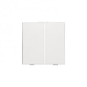 Dobbelttryk til Niko Home Control white
