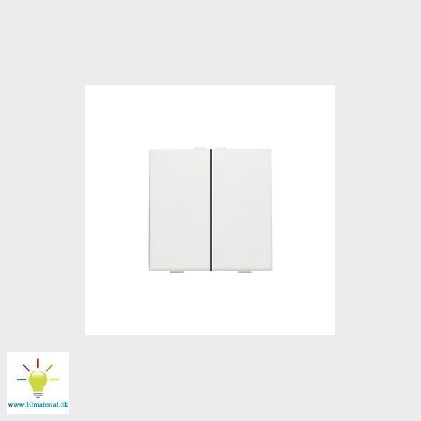 Dobbelttryk til Niko Home Control white