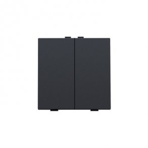 Dobbelttryk til Niko Home Control anthracite