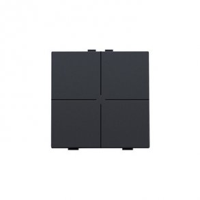 4-tryk til Niko Home Control anthracite