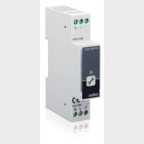 Lysdmper RCL 17,5 mm 1-10 v-styret