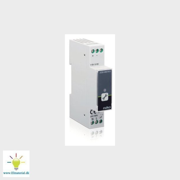 Lysdmper RCL 17,5 mm 1-10 v-styret