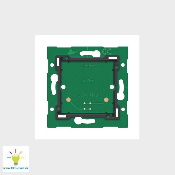 Vgmonteret busprint med buskobling til Niko Home Control