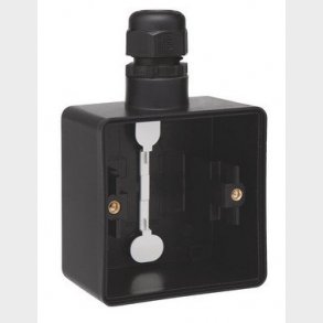 Underlag 1-modul, 1x M20, IP55, sort