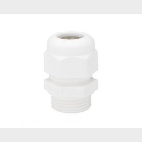 Kabelforskruning M20, hvid